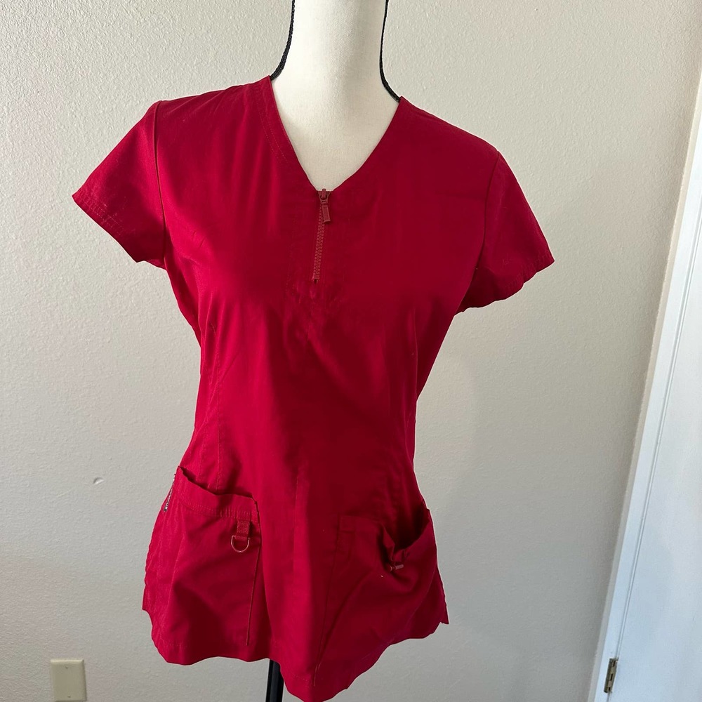 KOI Women's Stretch Mackenzie Scrub Top | Size: Small